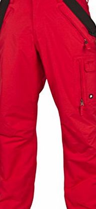 Protest Mens Denys 14 Snow Pants - Bloody Red, Large