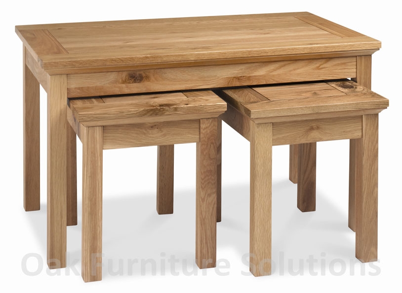 Provence Oak Nest of Coffee Tables