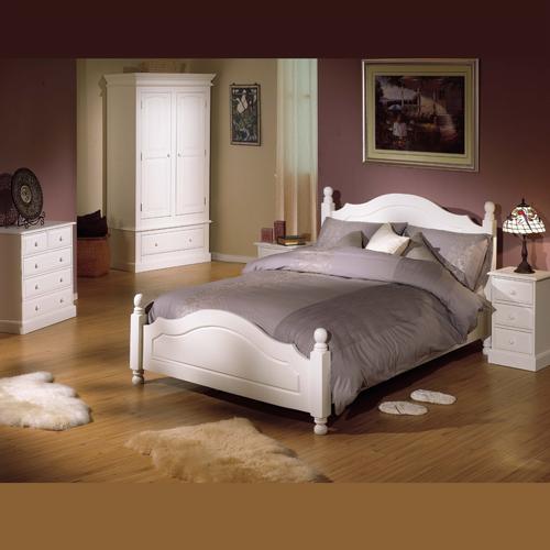 Provence White Bedroom Set + 46 Bed