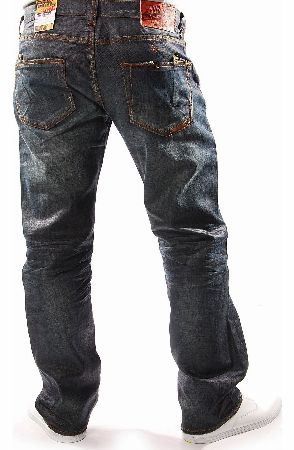 Prps Distressed Cotton Denim Jeans