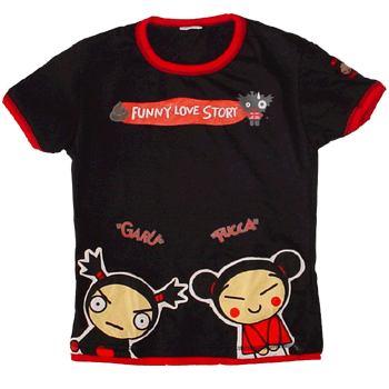 Pucca Womens Funny Love Story Tee