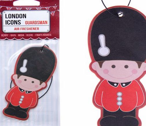 Puckator London Guardsman Berry Fragranced Air Freshener