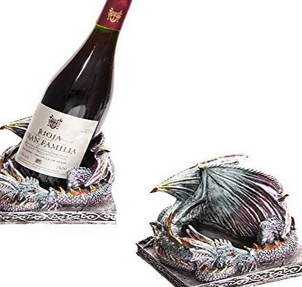 Puckator Sleeping Dark Legends Dragon Wine Bottle Holder