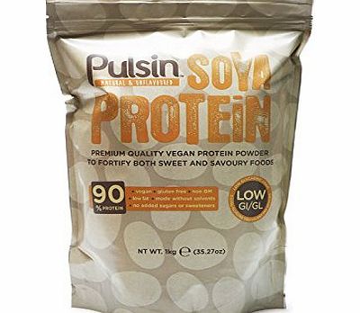 Pulsin Natural Soy Protein (1kg)