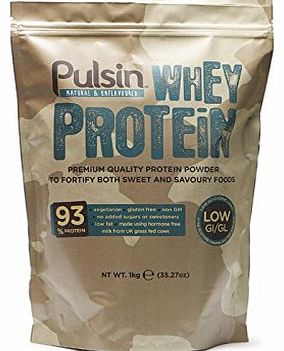 Pulsin Natural Whey Protein (1kg)