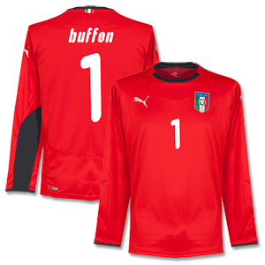 Puma 08-09 Italy Home GK Shirt   Buffon 1 (Fan Style)
