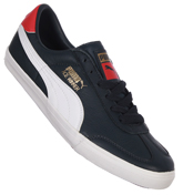 Puma Ace Winner Navy/White Leather Trainers