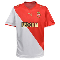 AS Monaco Home Shirt 2008/09.