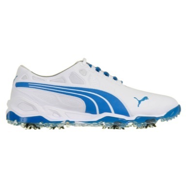 BioFUSION Golf Shoes White/Blue Aster