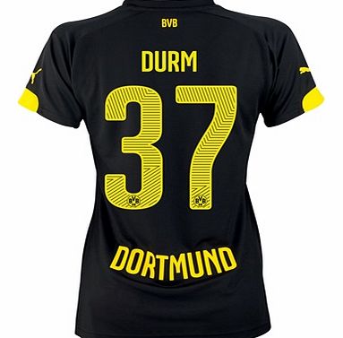 BVB Away Shirt 2014/15 - Womens Black with Durm