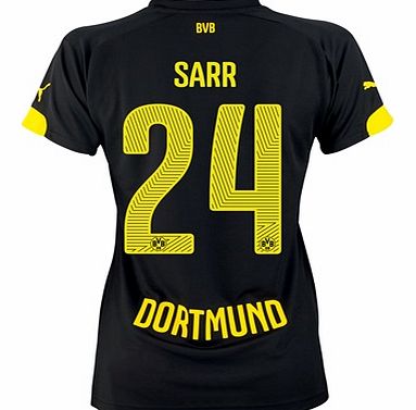 BVB Away Shirt 2014/15 - Womens Black with Sarr