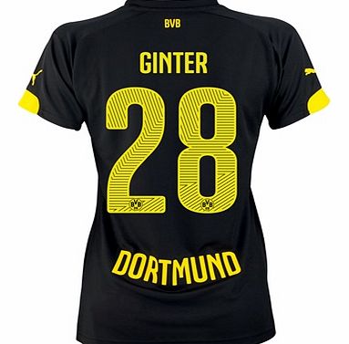 BVB Away Shirt 2014/15 - Womens with Ginter 28