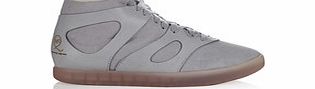 PUMA by Alexander McQueen Climb grey leather mid-top sneakers