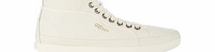 PUMA by Alexander McQueen Rabble white leather mid sneakers