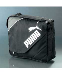 Puma Cat Messenger Bag - Black
