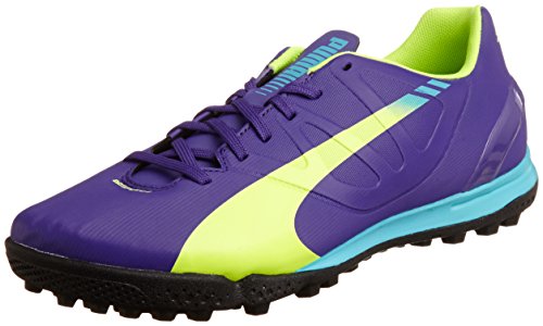 Evospeed 4.3 Tt, Men Football Boots, Purple (Prism Violet Fluro Yellow Scuba Blue 01), 11 UK (46 EU)