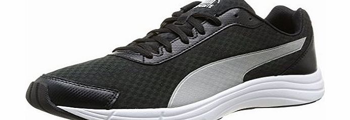 Expedite, Unisex Adults Training Running Shoes, Black (Blk/Blk/Sil), 9.5 UK (44 EU)