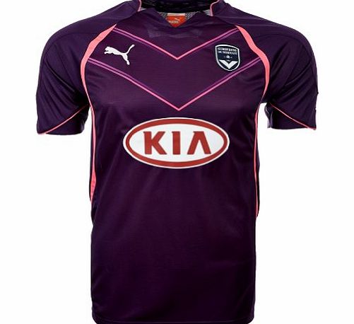 FC Girondins de Bordeaux 10/11 Third Football Shirt Purple - size M