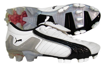 Puma Football Boots Puma V-Konstrukt II FG Football Boots White/Black