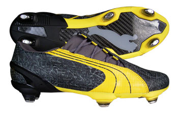 Puma V1-06 SG Football Boots Anthracite / Yellow