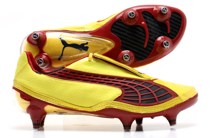 Puma Football Boots  V1-10 SG Football Boots Blazing Yellow/Chilli