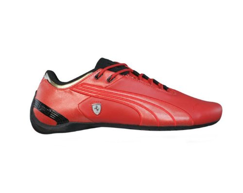 Puma Future Cat M2 SF Ferrari Mens Leather Trainers / Shoes - Red - SIZE UK 7