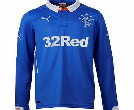 Glasgow Rangers Home Shirt 2014/15 Long Sleeve