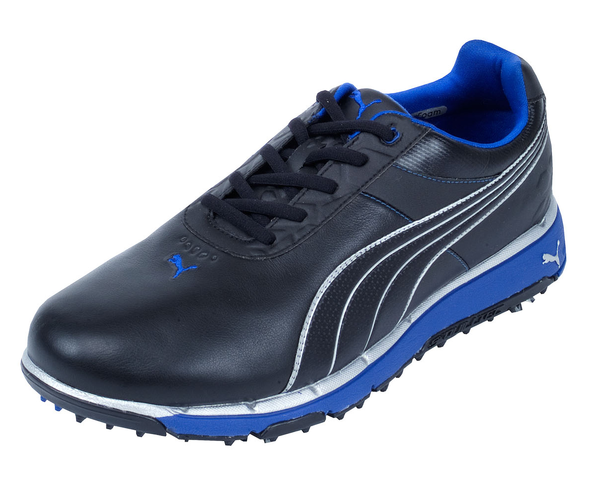 Puma Golf Faas Trac Golf Shoes Black/Silver
