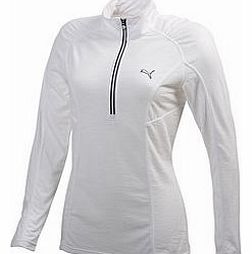 Puma Golf Ladies 1/2 Zip Long Sleeve Top