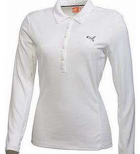 Puma Golf Ladies Long Sleeve Polo Shirt