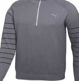 Puma Golf Mens Quarter Zip Novelty Sweater 2015