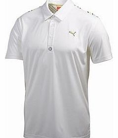 Puma Golf Mens Tech Yoke Graphic Polo Shirt
