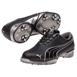 Puma Cell Fusion Golf Shoes (Black/Silver)