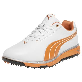 Puma Faas Trac Golf Shoes (White/Orange) 2012