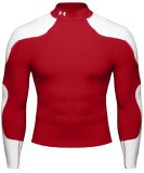 Under Armour Coldgear Blitz Mock Red and White XL