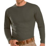Hanes Fit-T Long-Sleeve, Olive, L