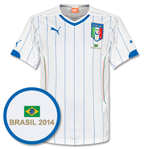 Italy Away Shirt 2014 2015 Inc Free Brazil 2014