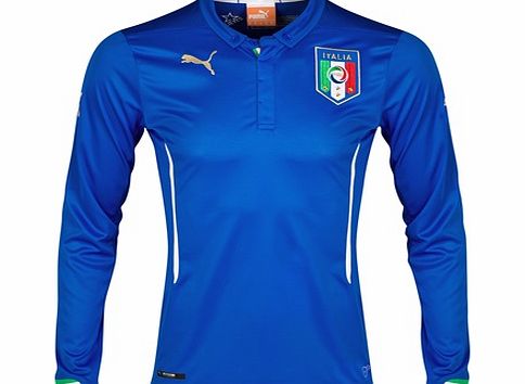 Italy Home Shirt 2014/16 - Long Sleeved 744290-01