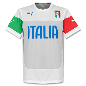 Italy Training Shirt - White 2014 2015