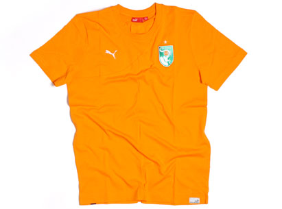 Ivory Coast 2010 SS Authentic T-Shirt