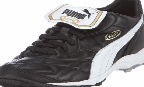 Puma King Allround Turf, Mens Football Competition Shoes, Black (Black/White/Team Gold), 12 UK (47 EU)