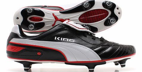 Puma King Finale SG Football Boots Black/Red