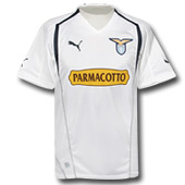 Lazio Away Short Sleeve Shirt - 2004 - 2005.