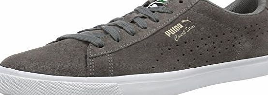 Puma Mens Court Star Vulc Suede Low-Top Sneakers Grey Size: 11