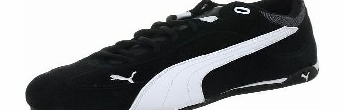 Mens Fast Cat Suede Trainers 304219 Black-White 7 UK