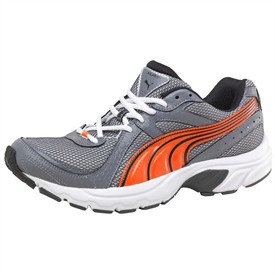 Mens Kuris Running Shoes Grey/Orange