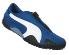 Mostro Ripstop Blue/White Material Trainers