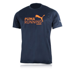 PE Logo Short Sleeve Running T-Shirt PUM899