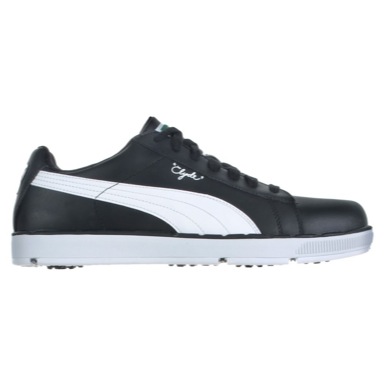 Puma PG Clyde Golf Shoes Black/White