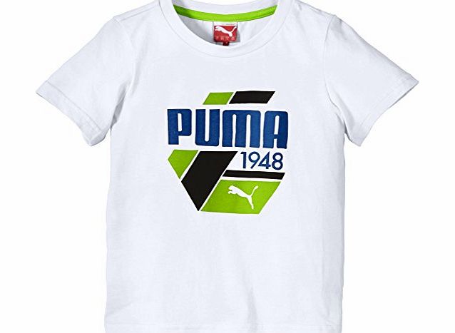 Puma  TD - Boys T-Shirt White white Size:13 years